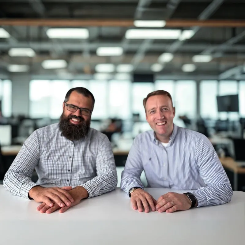 Roman Engel und Dr. Robin Kiera